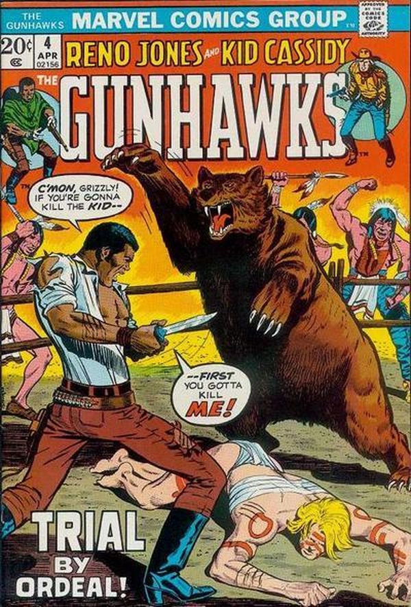 Gunhawks #4 cover