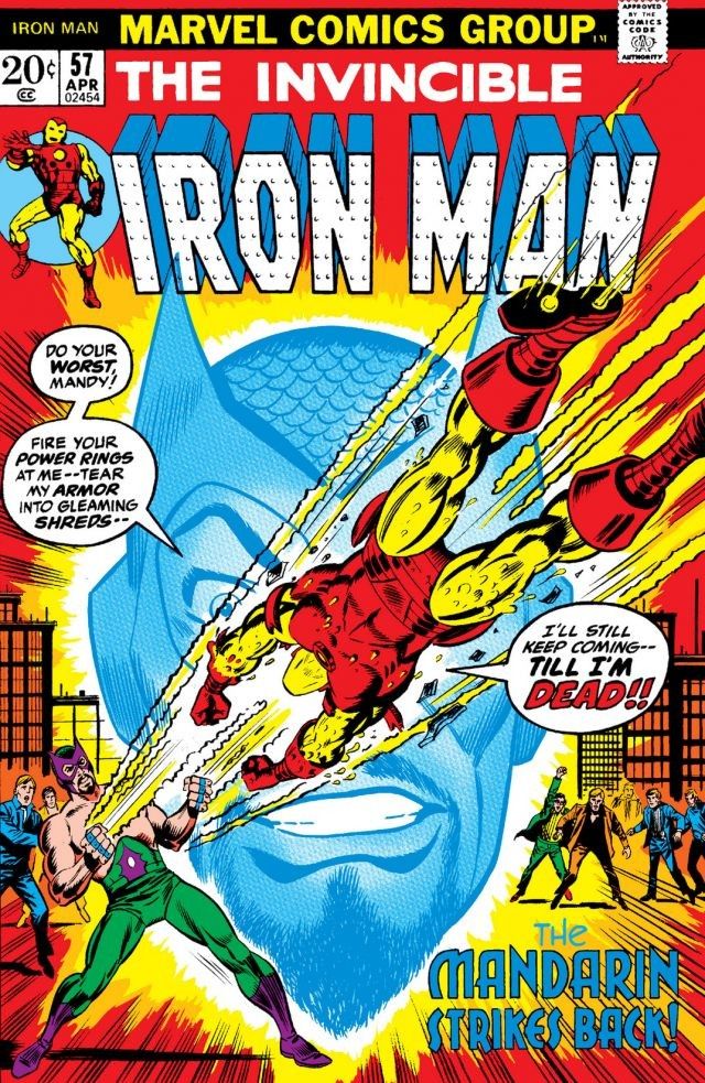Iron Man #57 cover