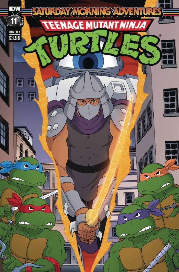 Teenage Mutant Ninja Turtles: Saturday Morning Adventures #11 cover