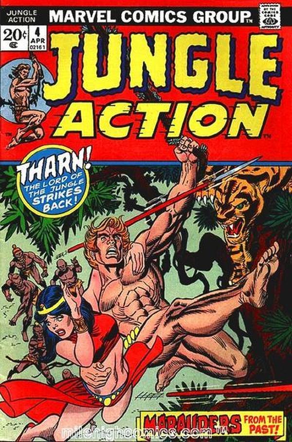 Jungle Action #4 cover