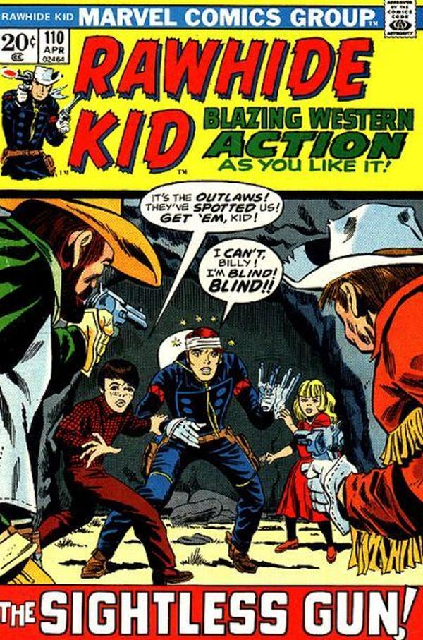 The Rawhide Kid #110 cover