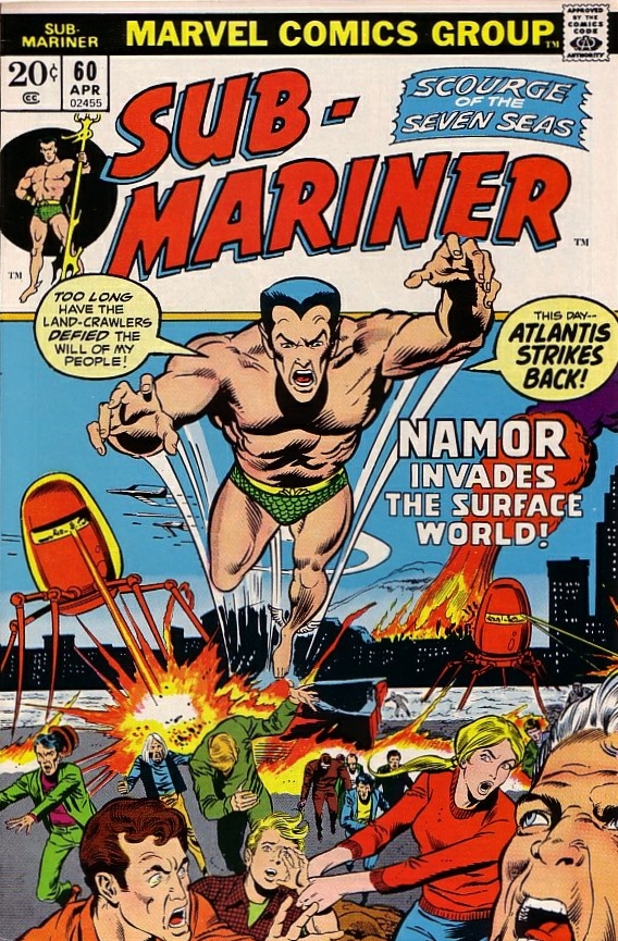 Sub-Mariner #60 cover