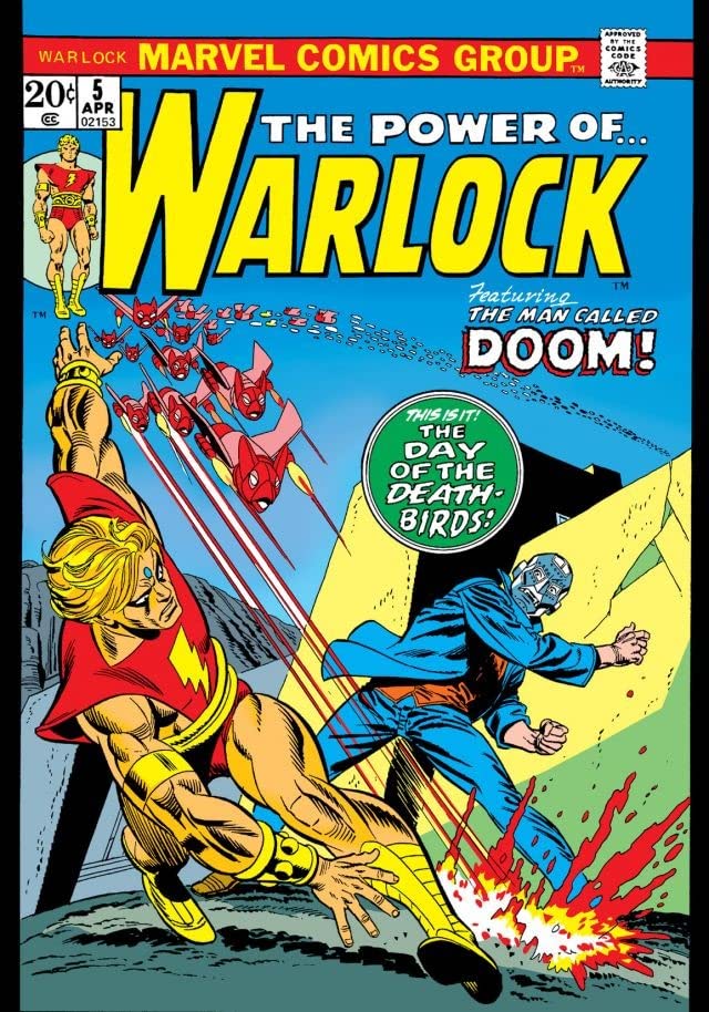 Warlock #5 cover