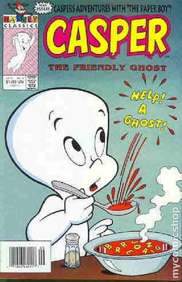 Casper the Friendly Ghost #4 cover