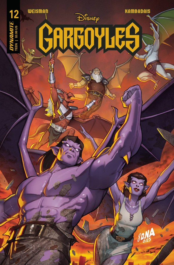 Gargoyles #12 cover