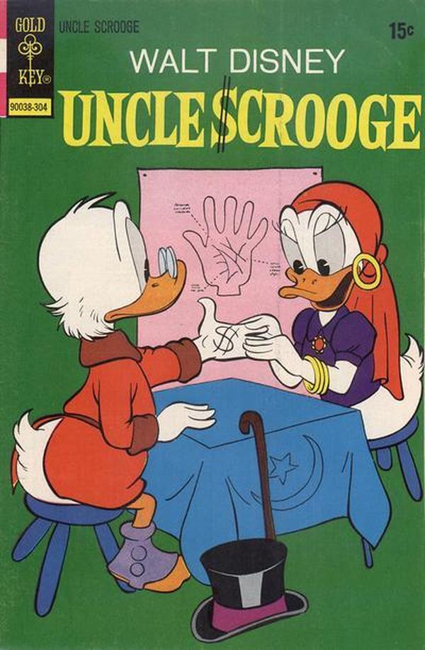Walt Disney Uncle Scrooge #104 cover