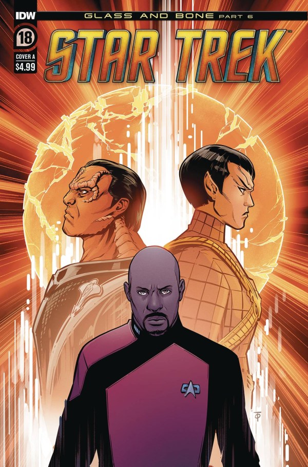 Star Trek #18 cover