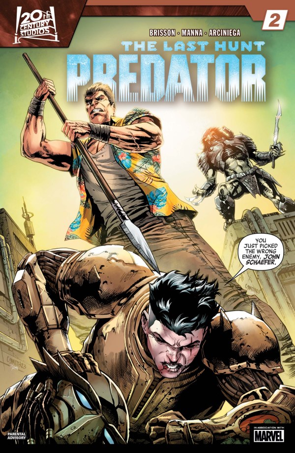 Predator: The Last Hunt #2 cover