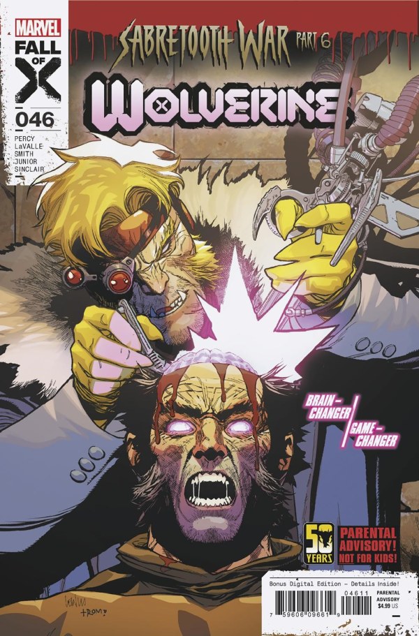 Wolverine #46 cover