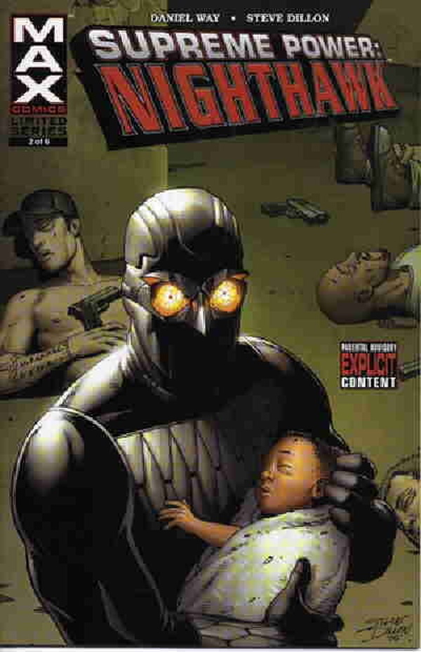 Supreme Power: Nighthawk #2 cover