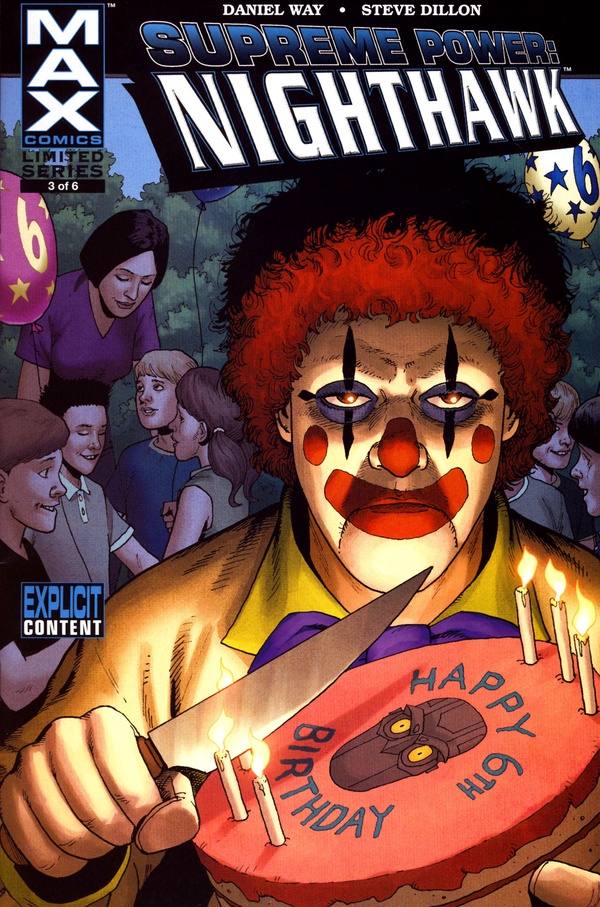 Supreme Power: Nighthawk #3 cover