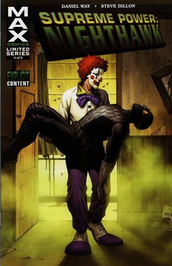 Supreme Power: Nighthawk #4 cover
