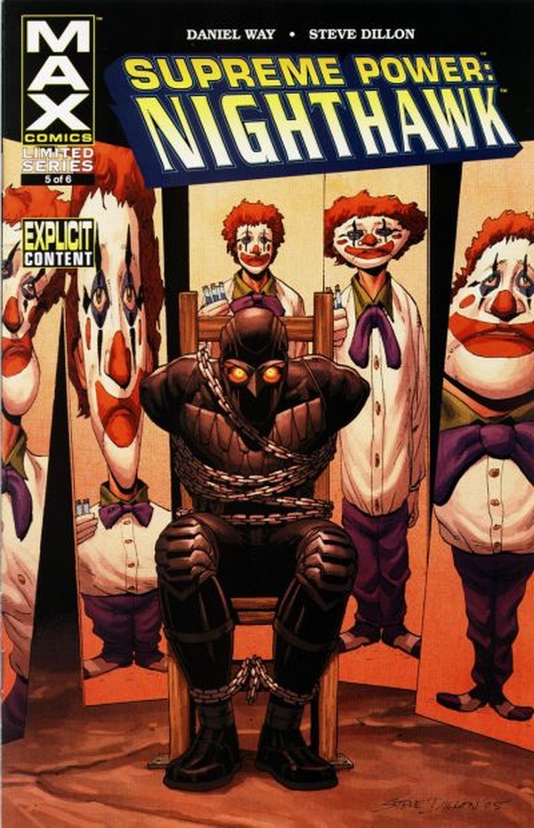Supreme Power: Nighthawk #5 cover