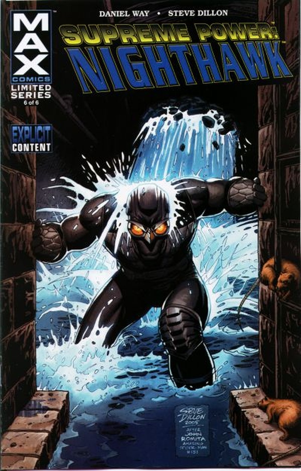 Supreme Power: Nighthawk #6 cover