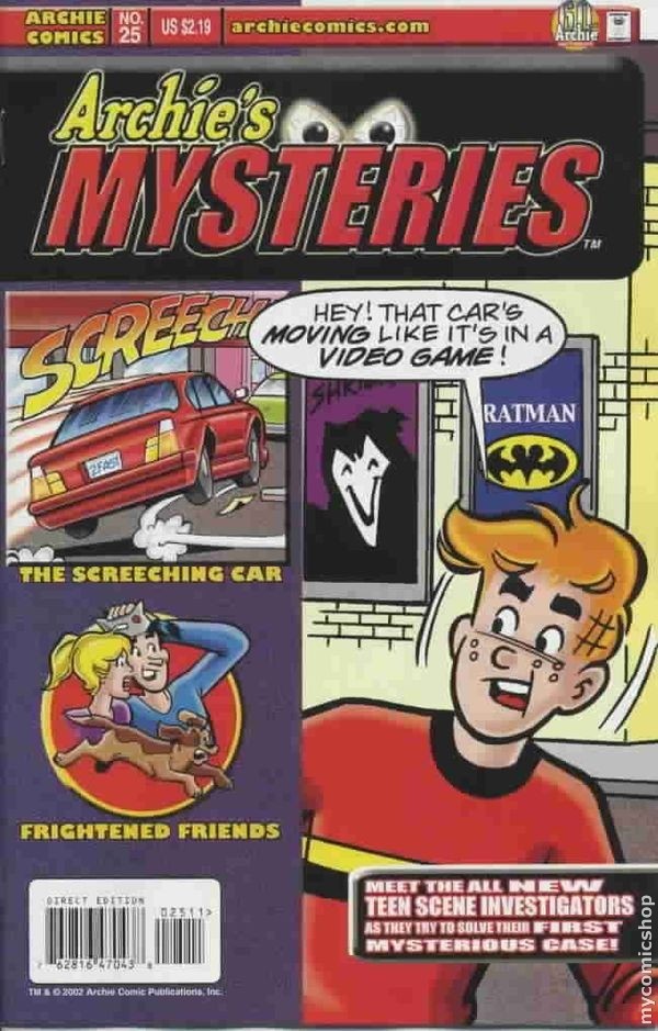 Archie's Mysteries #25 cover