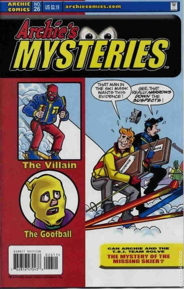 Archie's Mysteries #26 cover
