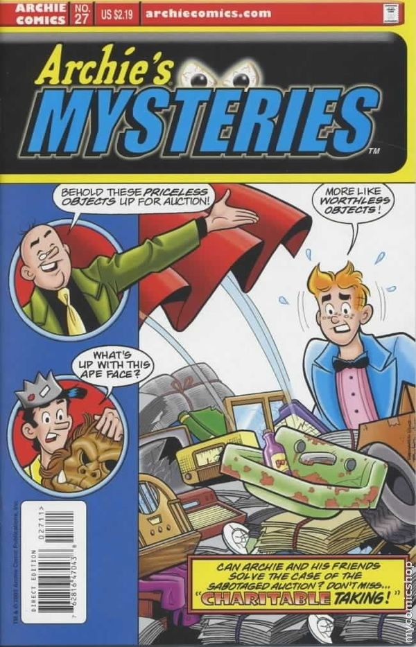 Archie's Mysteries #27 cover