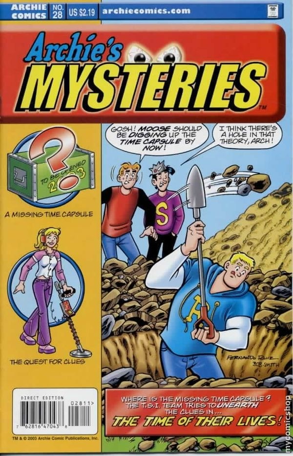 Archie's Mysteries #28 cover