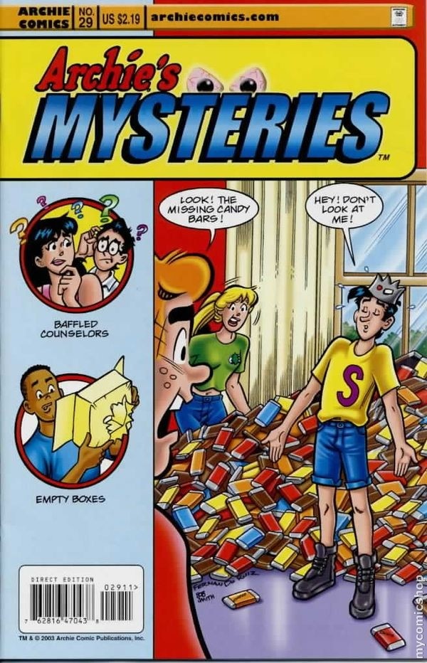 Archie's Mysteries #29 cover