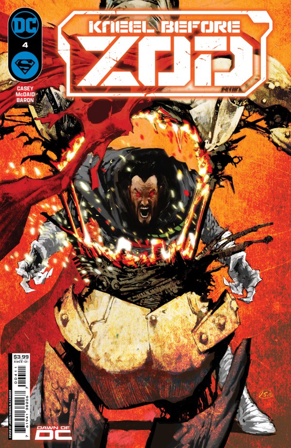 Kneel Before Zod #4 cover