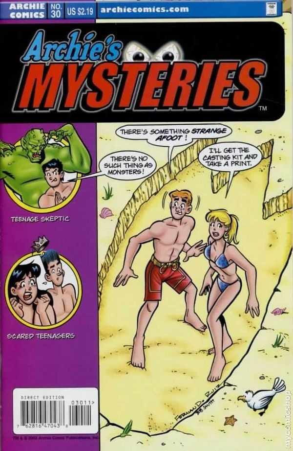 Archie's Mysteries #30 cover
