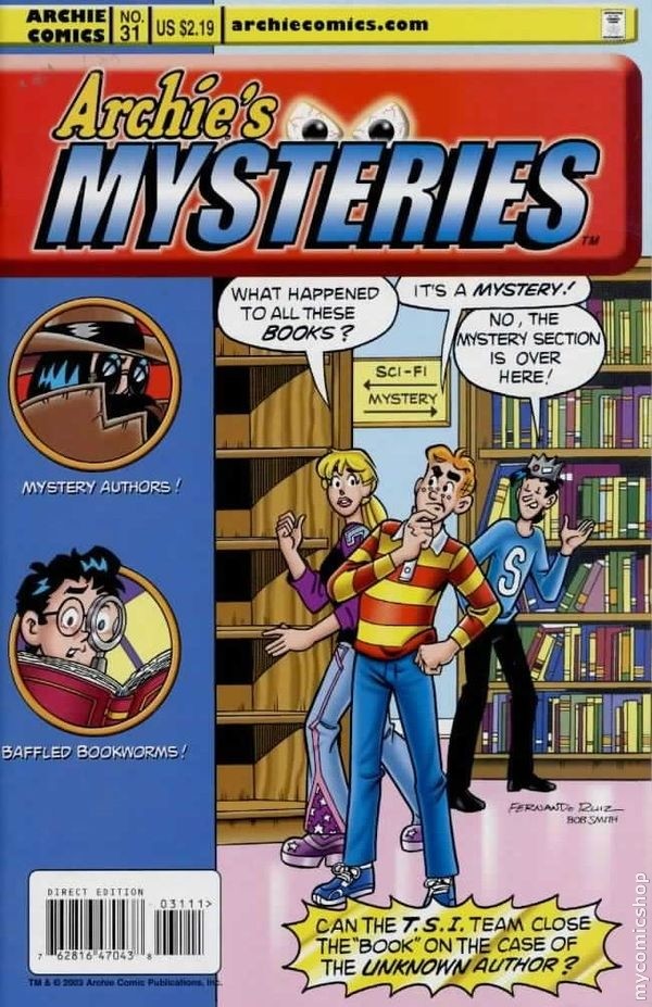 Archie's Mysteries #31 cover