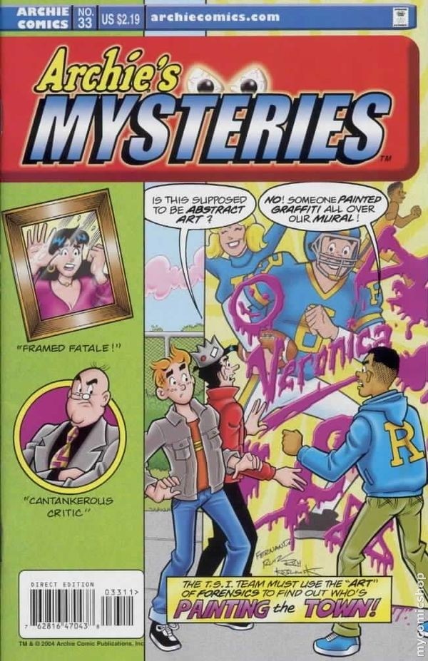 Archie's Mysteries #33 cover