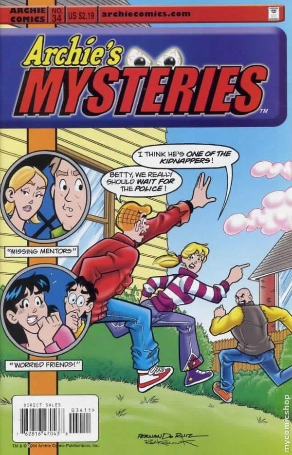 Archie's Mysteries #34 cover