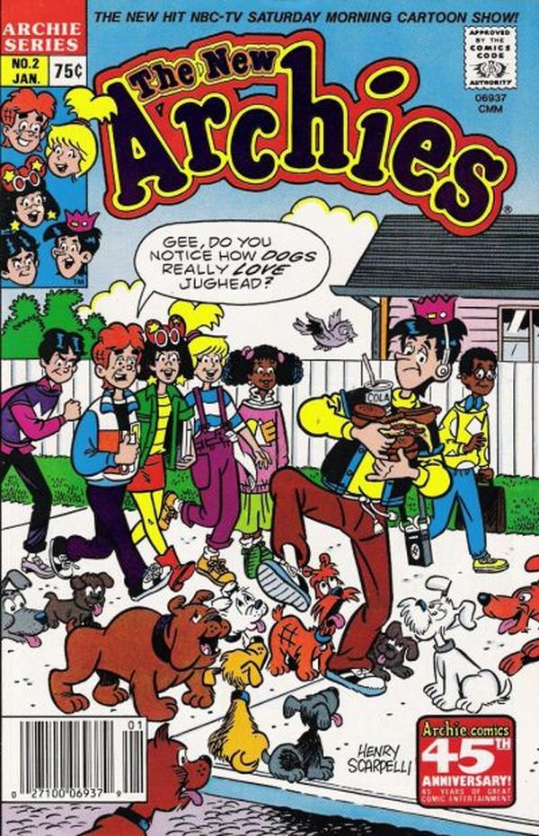 The New Archies #2 cover