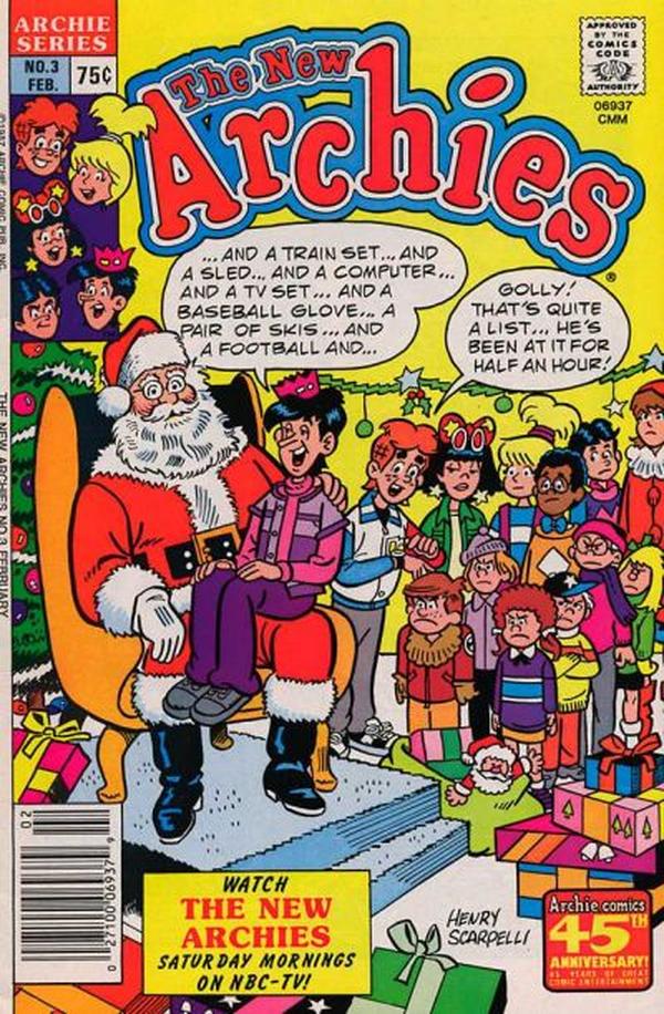 The New Archies #3 cover