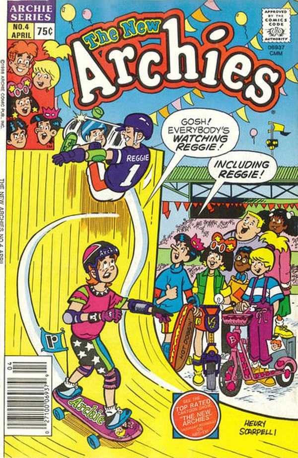 The New Archies #4 cover