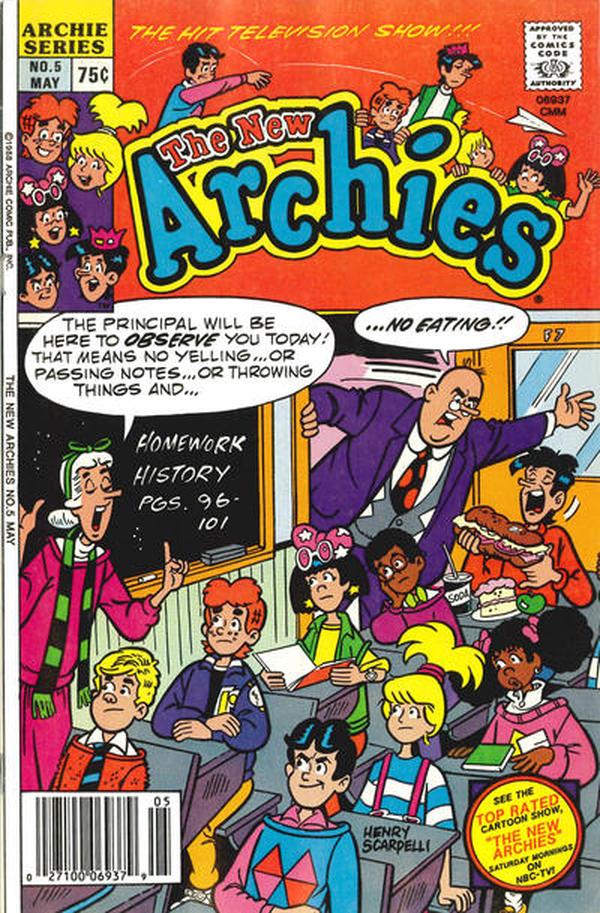 The New Archies #5 cover