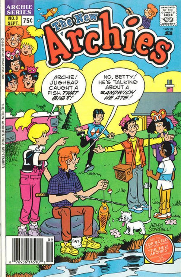 The New Archies #8 cover