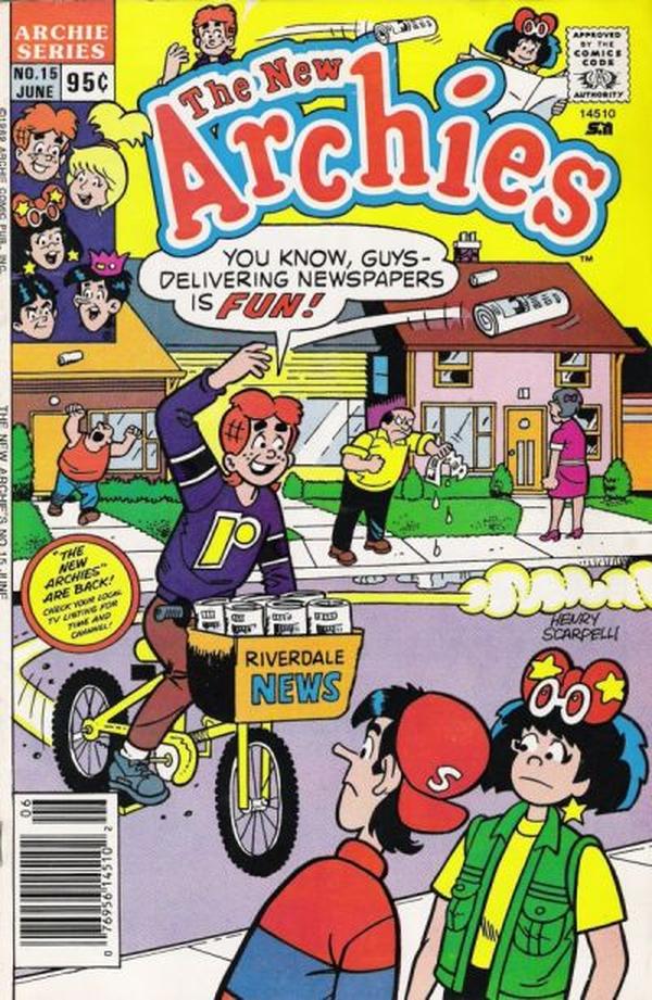 The New Archies #15 cover