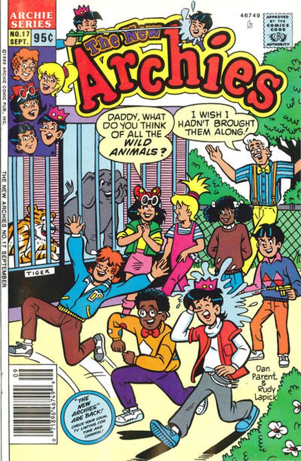 The New Archies #17 cover