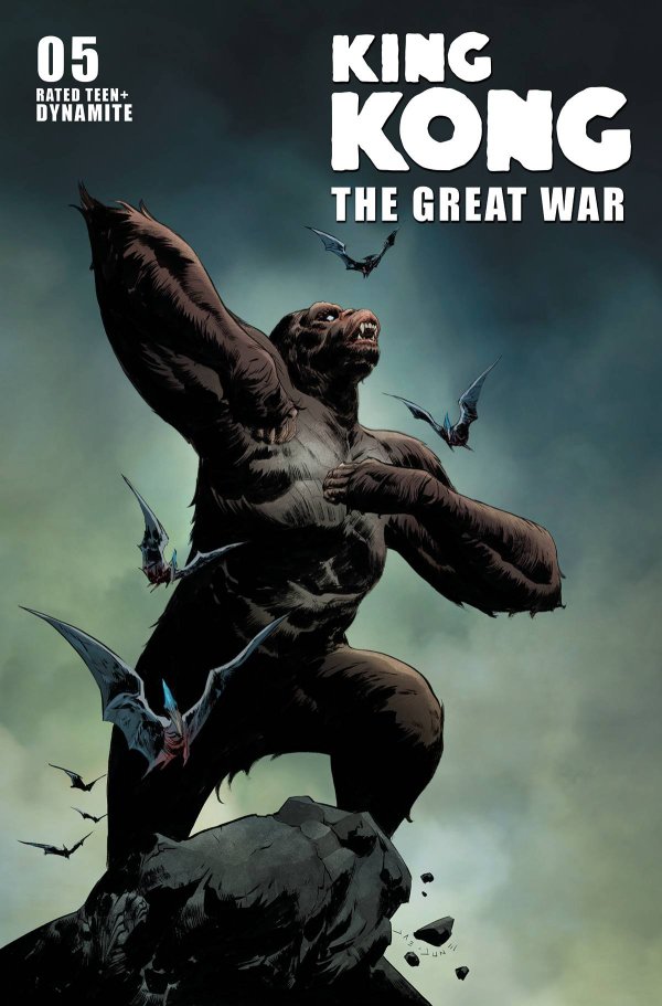 Kong: The Great War #5 cover