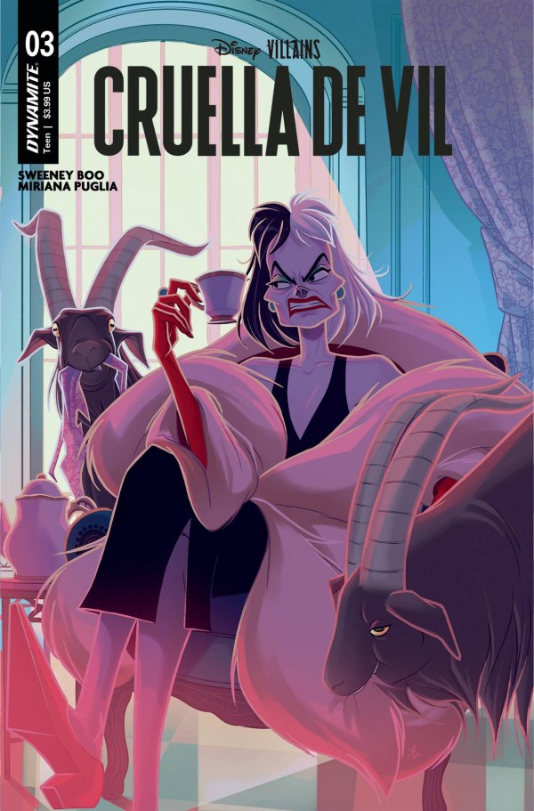Disney Villains: Cruella de Vil #3 cover