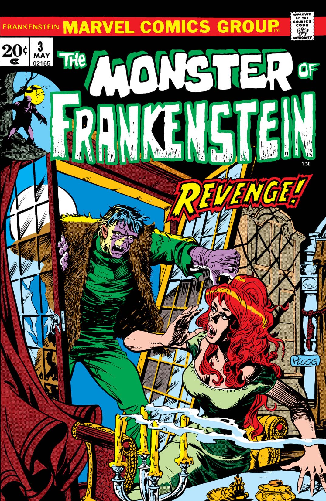 Frankenstein #3 cover
