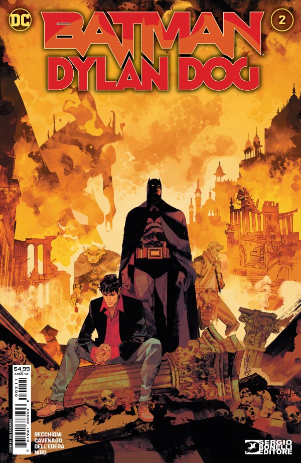 Batman / Dylan Dog #2 cover