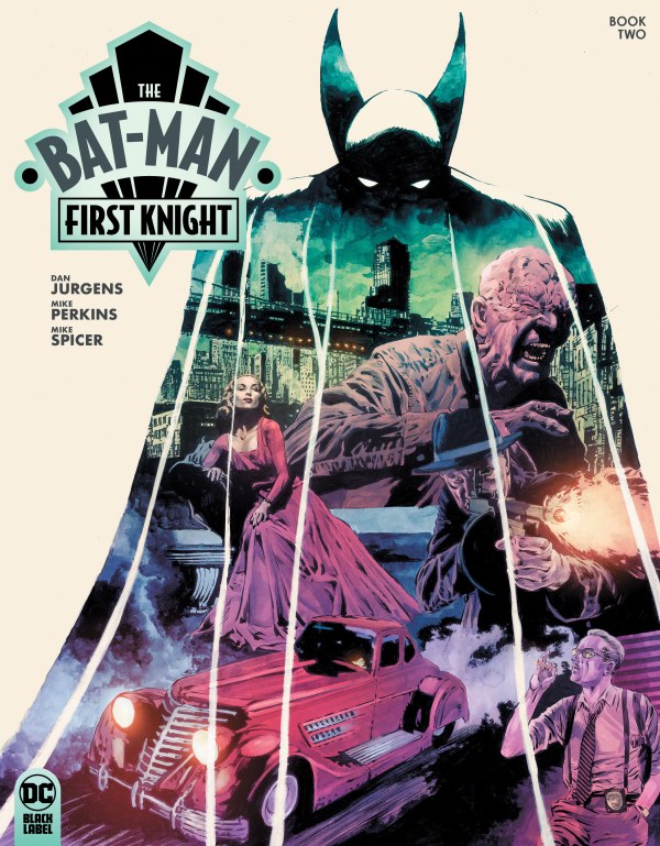 The Bat-Man: First Knight #2 cover