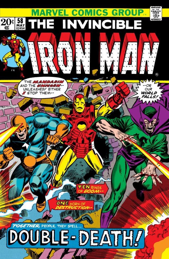 Iron Man #58 cover