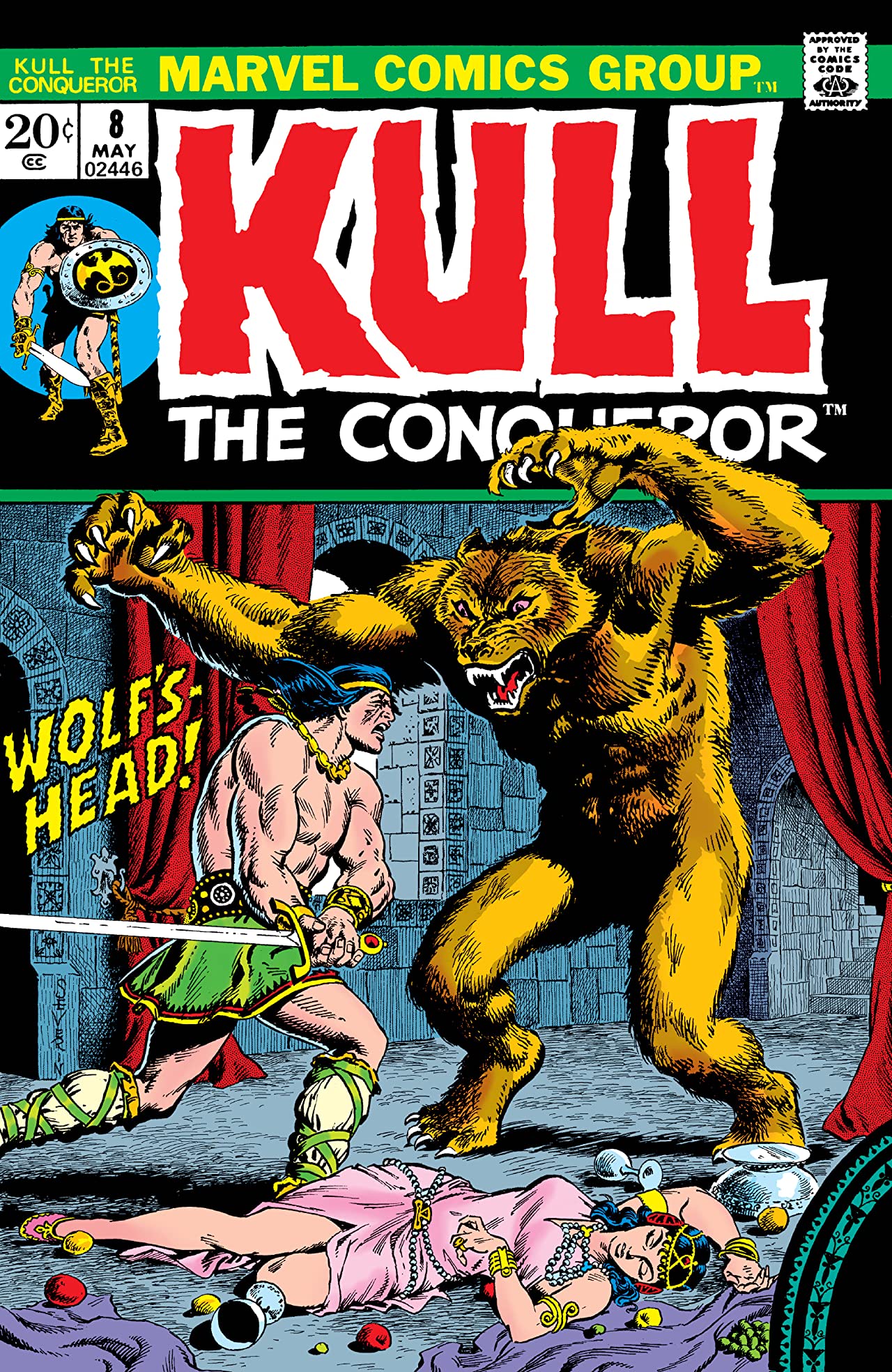 Kull, the Conqueror #8 cover