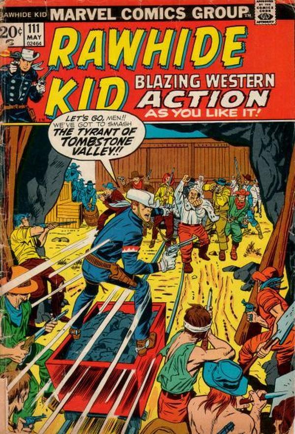 The Rawhide Kid #111 cover