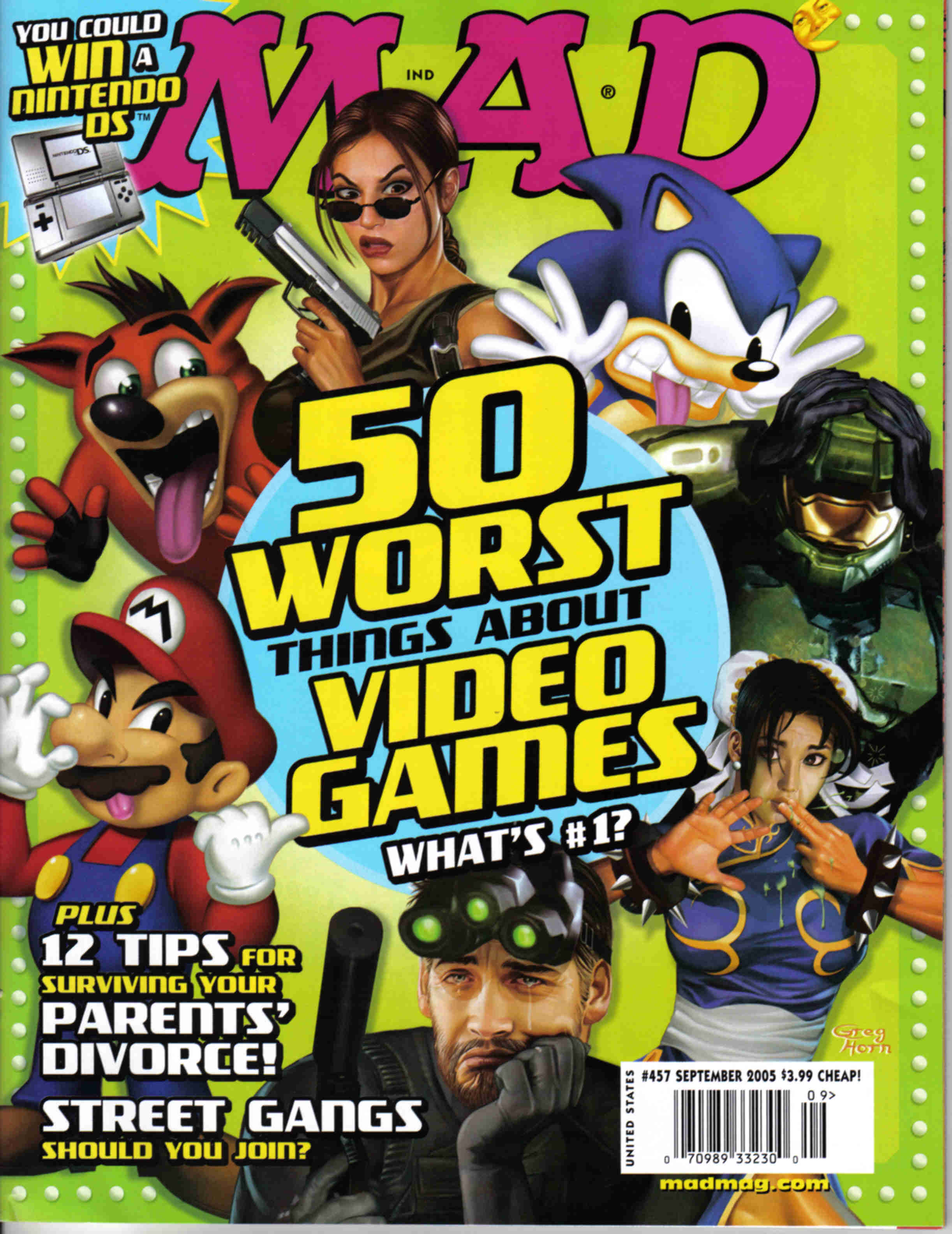 Mad #457 cover