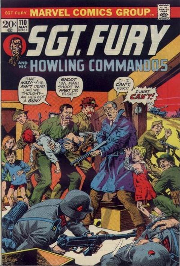 Sgt. Fury #110 cover
