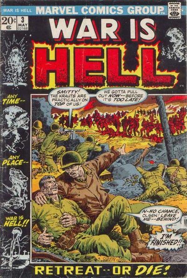 War Is Hell #3 cover