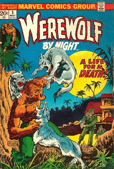 Werewolf by Night #5 cover
