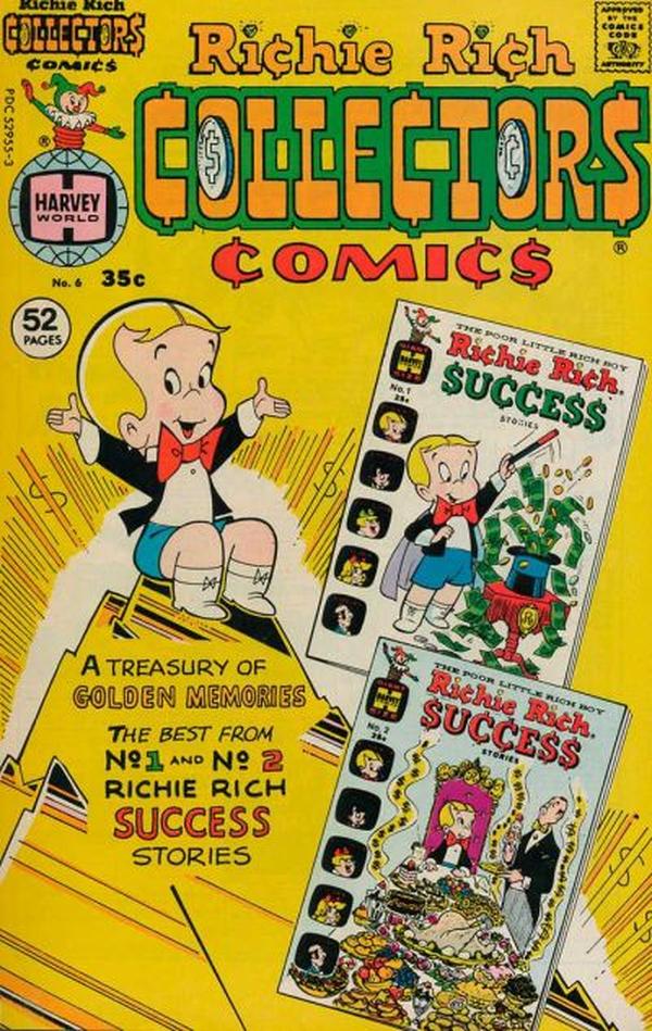 Harvey Collectors Comics #6 cover