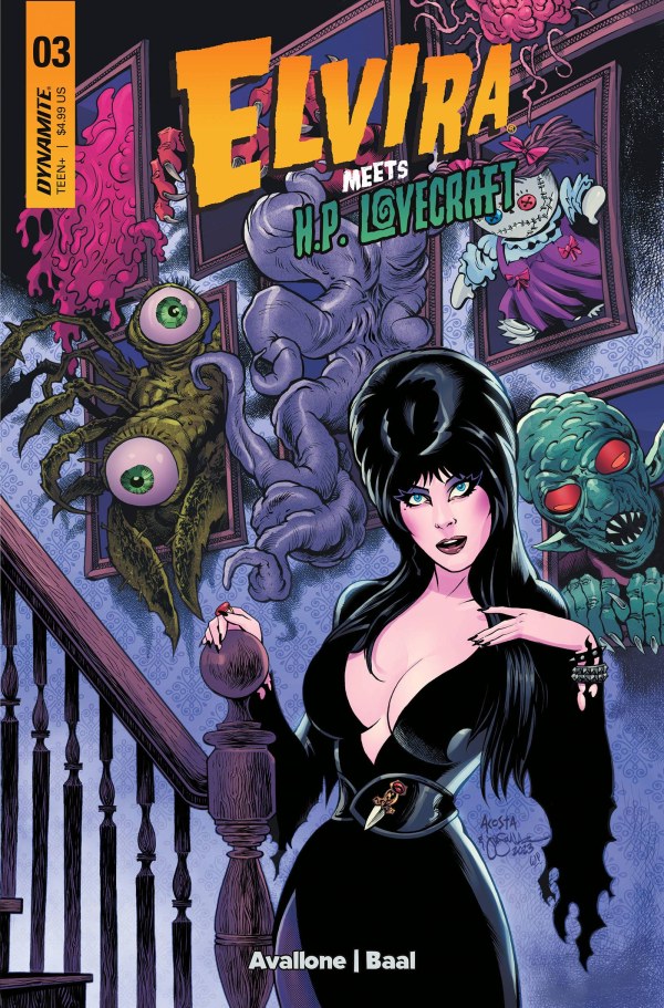 Elvira Meets H.P. Lovecraft #3 cover