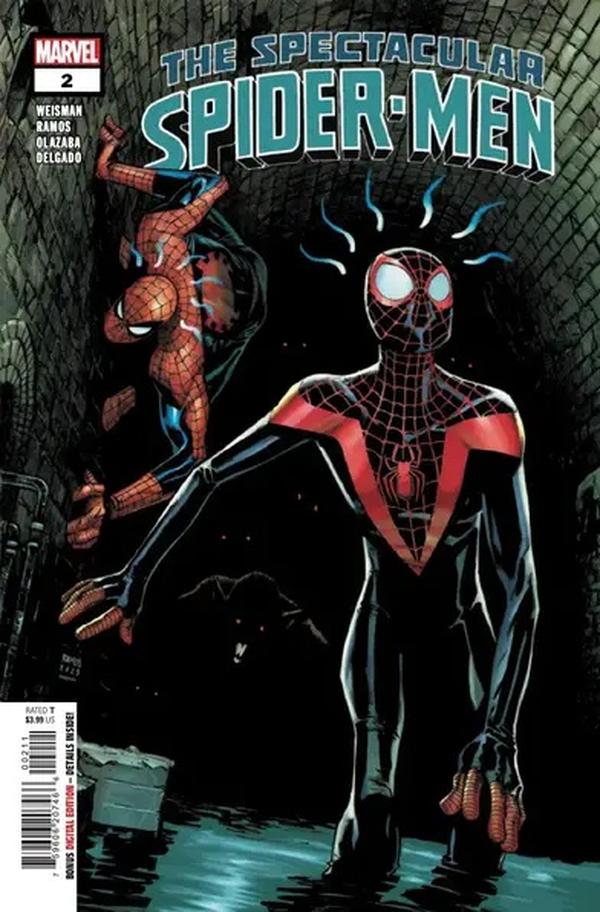 The Spectacular Spider-Men #2 cover
